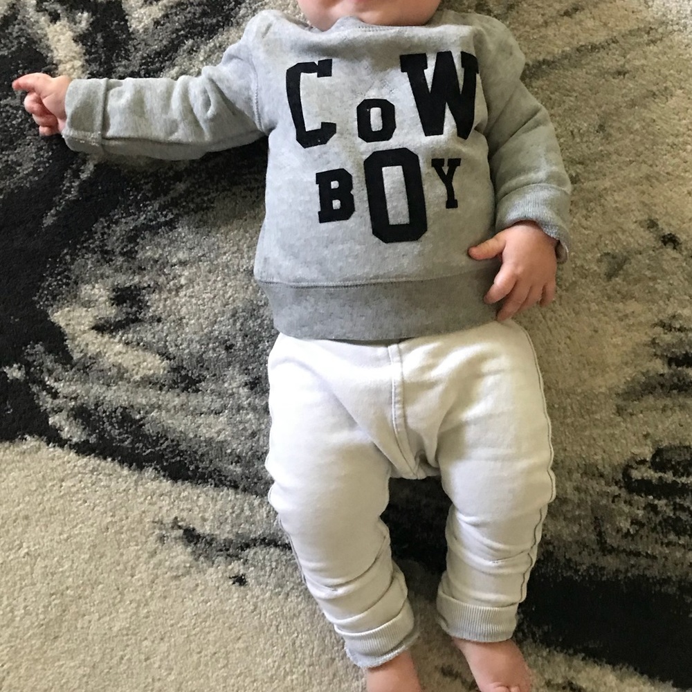 Cowboy pullover!